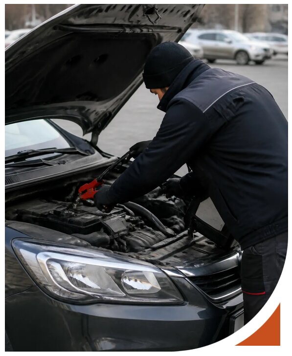 Вскрытие автомобиля при разряженном аккумуляторе в Барабинске
